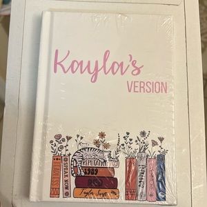 Taylor Swift notebook - Kayla